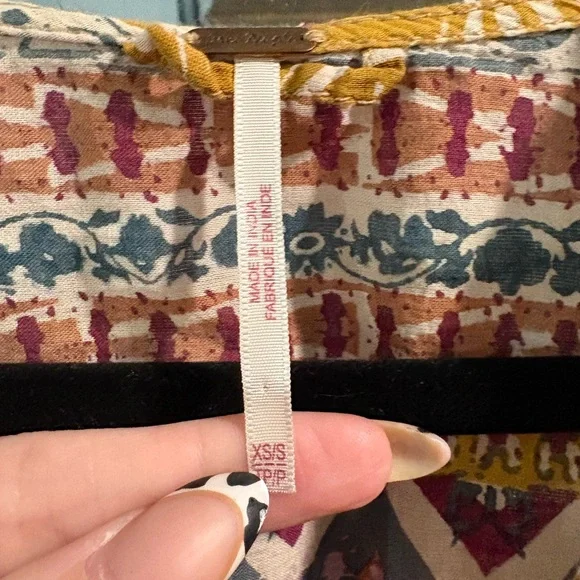 Free People Hold On Tight Gauze Pullover - Picture 3 of 4